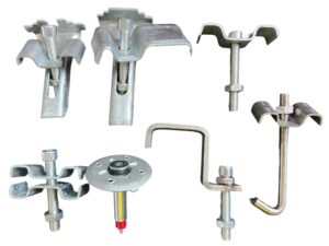 galvanized disc-type grating clamp
