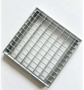 mechanical press-locked grating panel