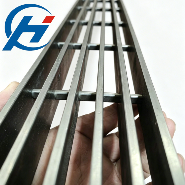 swage-locked galvanized steel grating panel