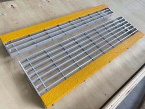 aluminum grating stair treads