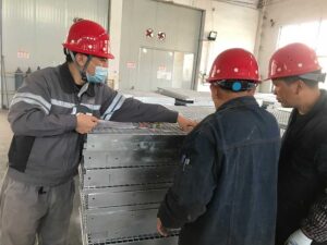 steel grating factory inspection