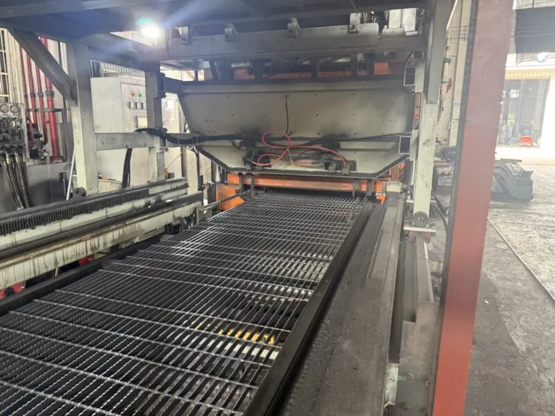 electro-forged welded steel grating panel