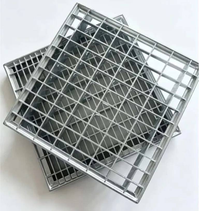 Pressure-Locked Grating panel