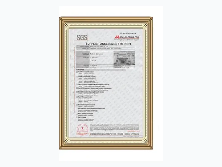 SGS inspection and third-party quality document support for steel grating export orders