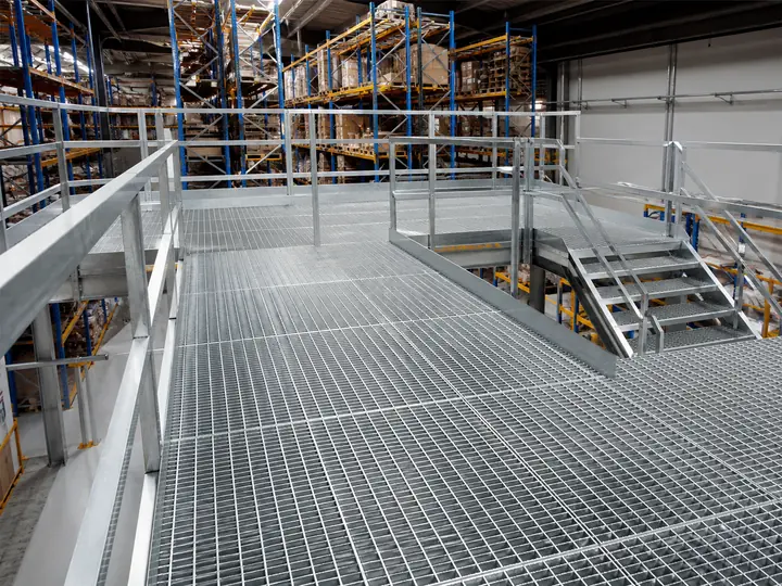 Warehouse Rack Steel Grating Platform for Warehouse Rack Steel Grating
